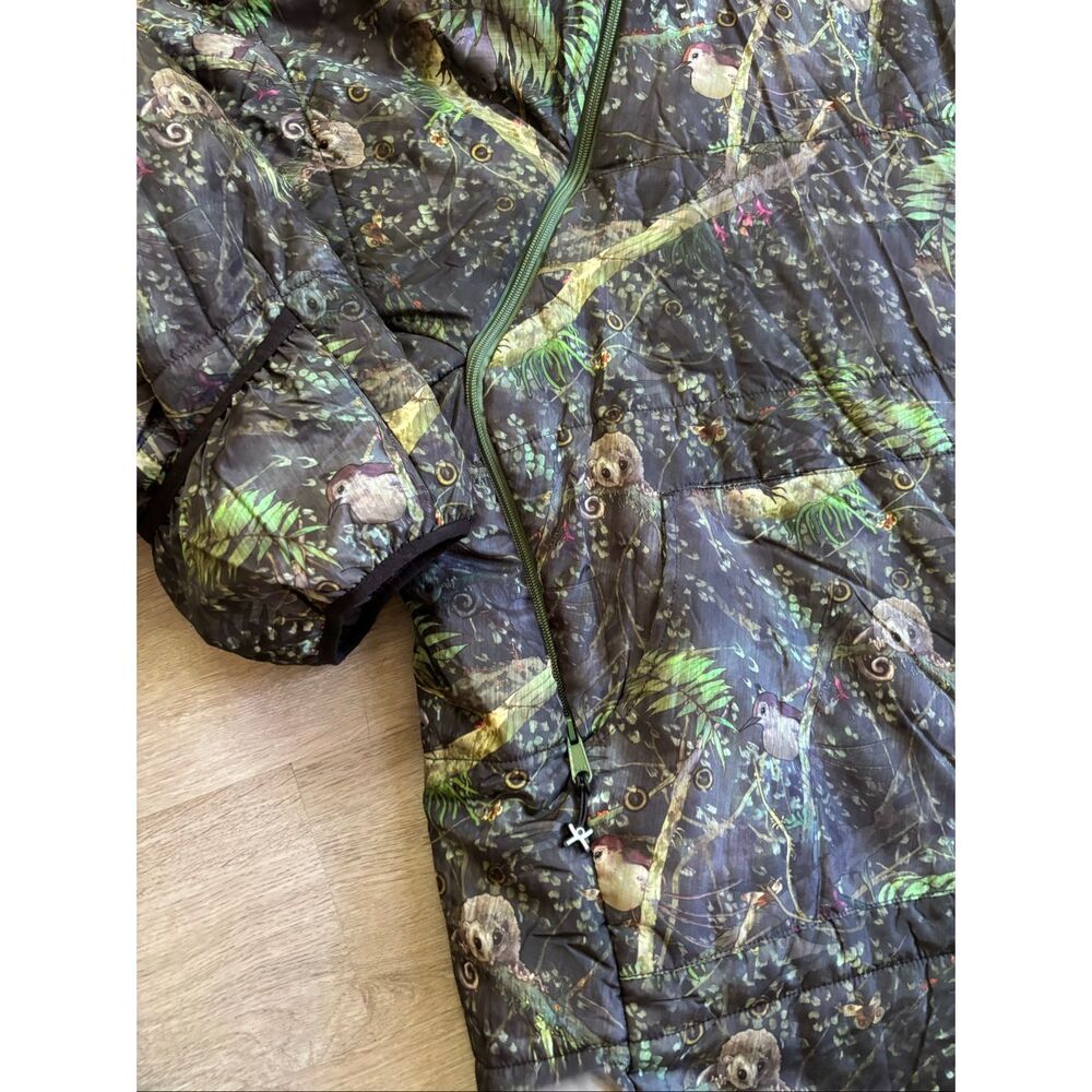 Selk Bag Lite Recycled Wearable Sleeping Bag - Rainforest Print Sz XL - Picture 5 of 7